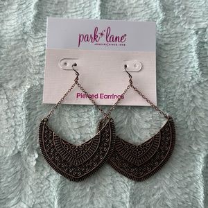 Park Lane Earrings Bronze/Copper color